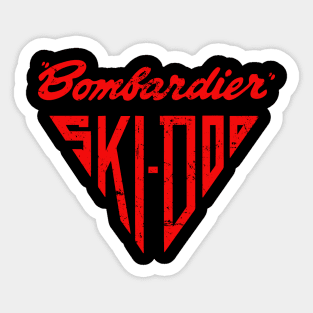 Bombardier Ski Doo Sticker